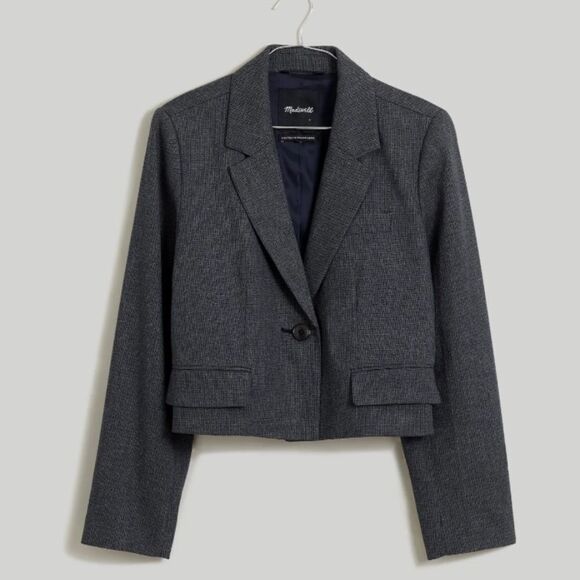 Madewell Blazer L Winter Wardrobe Cold Weather Layer - Picture 2 of 12
